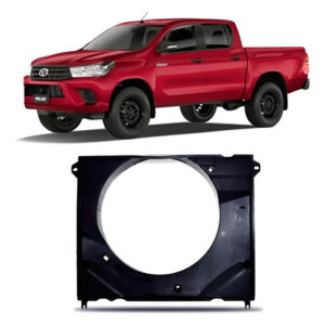 Saia Defletor Radiador Hilux Sw4 2016 171819 2020 Diesel