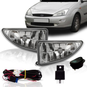 Kit Farol Milha Auxiliar Focus 1998 1999 2000 2001 2002