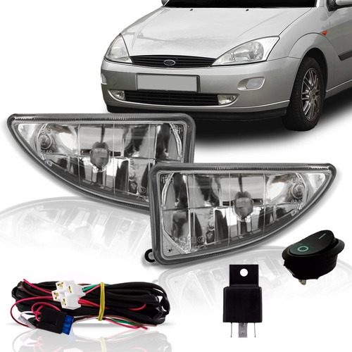 Kit Farol Milha Auxiliar Focus 1998 1999 2000 2001 2002