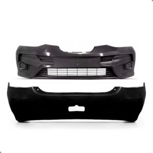 Par Parachoque Para Etios Sedan 2017 2018 2019 2020 21 2022 Preto