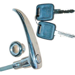 Macaneta Externa Central Com C Kombi Clipper Ate 96 Dianteira