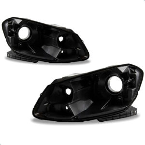 Par Carcaça Farol Vw Gol 2018 A 2023 Foco Simples Voyage G7