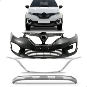 Kit Envolvente + Friso Superior E Inferior Captur 2017 A 21 Preto