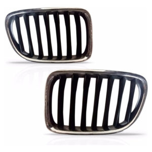 Par Tela Frontal Bmw X1 2009 10 2011 2012 2013 14 15 Cromada
