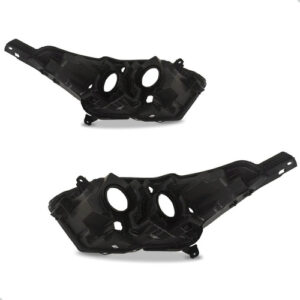 Par Carcaça Farol Dianteiro Para Honda Hrv 2019 A 2021