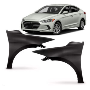 Par Paralama Para Hyundai Elantra 2017 2018