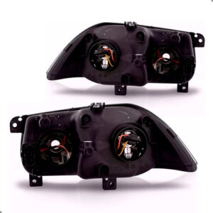 Kit Lanterna Bora 2008 A 2011 Par Faróis E Par Lanterna Ambos Lados Preto