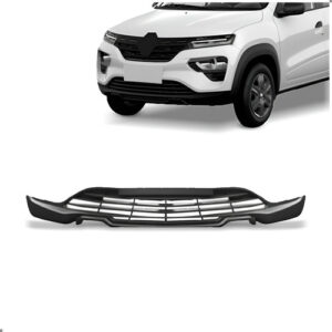 Parachoque Dianteiro Inferior Para Kwid 2022 2023 2024 2025 Preto