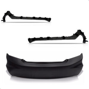 Parachoque Traseiro Civic 2012 A 2016 Com Guias 1a Linha