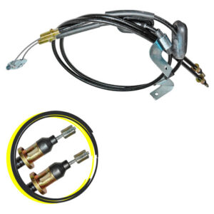 Cabo Freio De Mao Traseiro 1400 Mm Onix Prisma 12 Em Diante