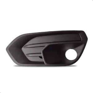 Par Grade Moldura Milha Para Iveco 2020 Até 2023 C/ Furo Preto Ambos Os Lados