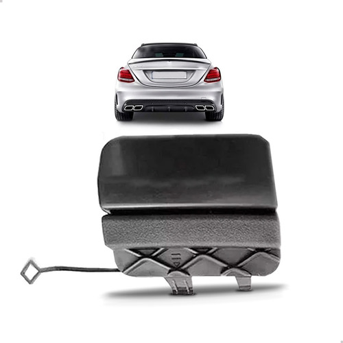 Tampa Reboque Parachoque Traseiro  C250 2015 Até 2018 Amg