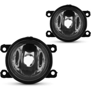 Kit Farol Milha Auxiliar Fit 2015 À 2017 Grade Friso Preto