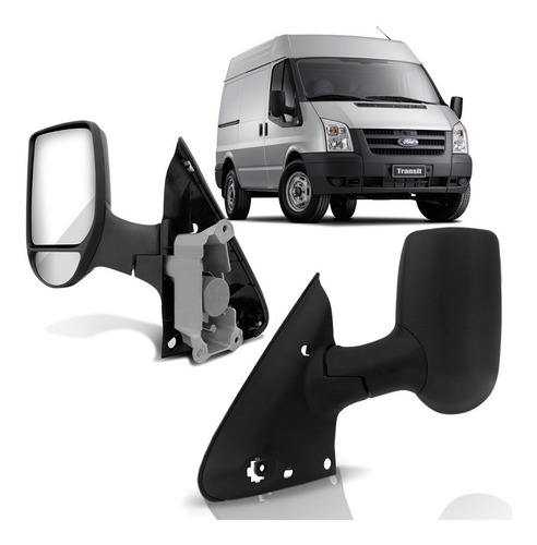 Par Retrovisor Ford Transit 2007 08 09 10 11 2012 Eletrico