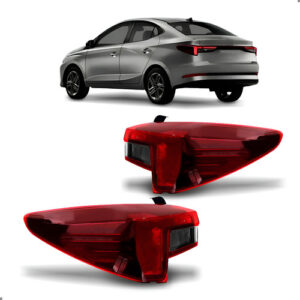 Par Lanterna Traseira Para Hb20 Sedan 2023 A 2026 Canto Ambos Lados