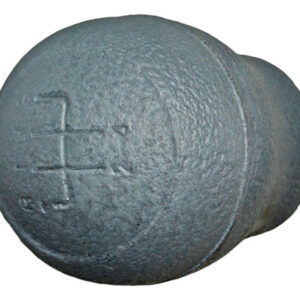 Manopla 5 Marchas Cinza Clio Preto