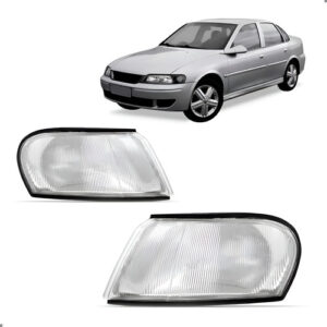 Par Lanterna Dianteira Para Vectra 1997 1998 1999 Cristal Ambos Lados