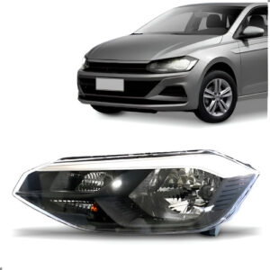 Farol Para Polo Track 2023 2024 2025 2026 1ª Linha - Esquerdo/motorista