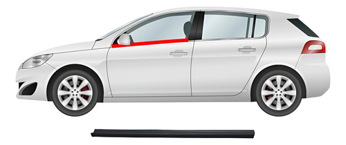 Pestana Interna Esquerda Traseira Fox 4 Portas