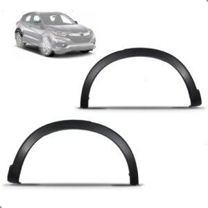 Kit 04 Molduras Vão Roda Para Hrv 2019 2020 2021