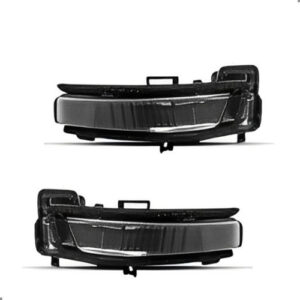 Par Sinaleira Retrovisor Ranger 2024 A 2025 Preto