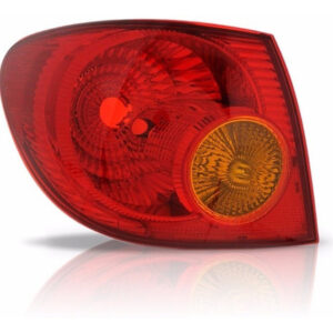 Par Lanterna Traseira Corolla 02 03 04 05 Canto Tricolor