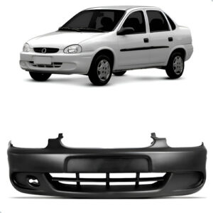Envolvente Dianteiro Corsa 2000 A 2009 Sem Furo Novo Preto