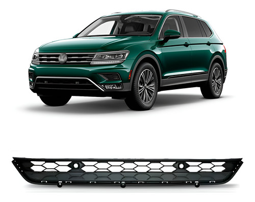 Grade Inferior Dianteiro Tiguan 2018 2019 A 2021 1a Linha
