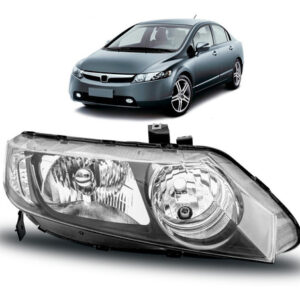 Farol Hnda New Civic 2007 2008 2009 2010 2011 Novo 1ª Linha - Direito/passageiro