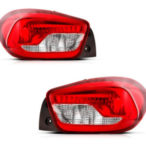 Par Sinaleira Traseira Kwid 2017 A 2022 Vermelho
