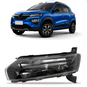 Farol Para Renault Kwid 2022 2023 2024 Drl 1ª Linha Esquerdo/motorista