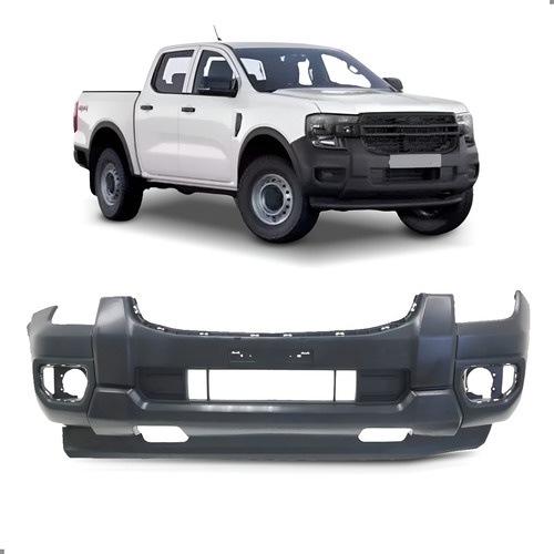 Envolvente Dianteiro Para Ranger 2024 2025  1a Linha  Preto