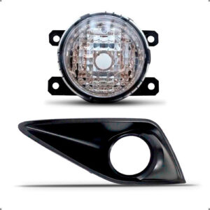 Farol Milha Para Cronos 2017 A 2025 Moldura Grade Esquerdo Preto