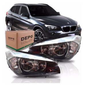 Farol Bmw X1 2009 2010 2011 2012 2013 Sem Xenon 1ª Linha - Direito/passageiro