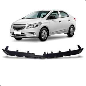 Grade Radiador Para Prisma 2017 2018 2019 A 2025 Superior Preto