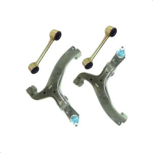 Kit Bandeja Balanca Inferior Dianteira Com Bieleta Amarok Preto