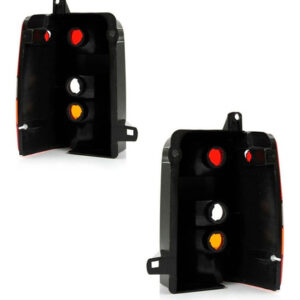 Par Sinaleira Traseira Tricolor Cherokee 1993 A 1998