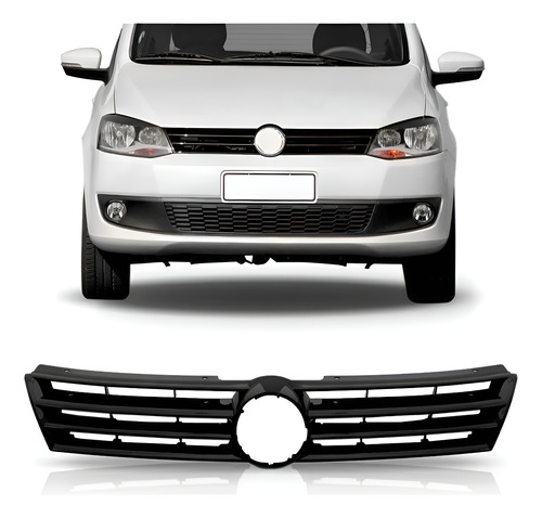 Grade Radiador Fox 2010 2011 2012 2013 2014 1a Linha Preto