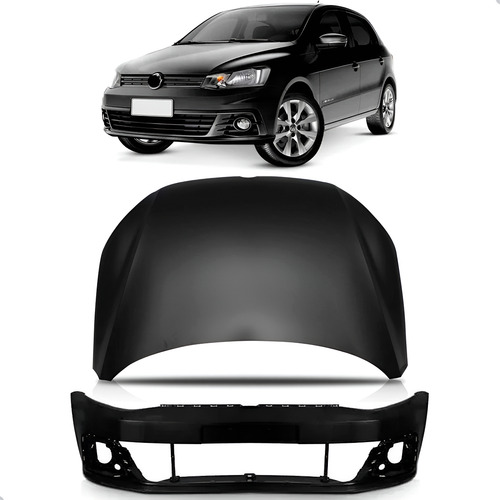 Capo E Parachoque Dianteiro Vw Gol G7 Gvii 2016 A 2018
