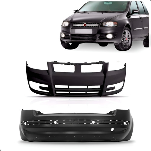 Par De Envolvente Para Fiat Stilo 2008 A 2011 Diant E Tras