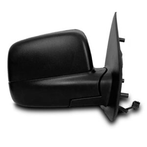 Par Retrovisor Ecosport 03 A 09 Eletrico Preto Texturizado Direito + Esquerdo