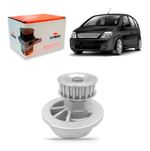 Bomba D Agua S/ Carcaça Meriva 1.4 8v Econoflex 09/12