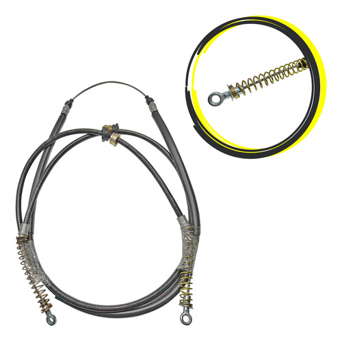 Cabo De Freio De Mao Uno Mille 1.0 8v 2002 Em Diante