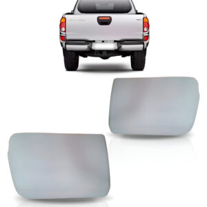 Par Envolvente Traseiro L200 Triton 2007 A 2016 Sem Pisante Direito + Esquerdo