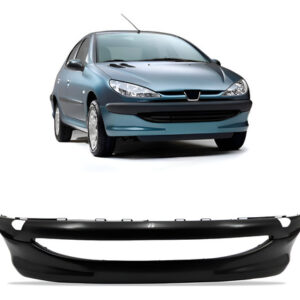 Envolvente Dianteiro Peugeot 206 1999 A 2004 Sem Furo Novo Preto