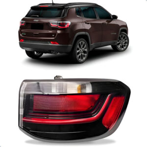 Lanterna Traseira Compass 2022 2023 2024 Com Led 1ª Linha Direito Vermelho