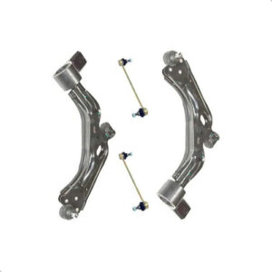 Kit Bandeja Balanca Dianteira Com Bieleta Fiesta Class Preto