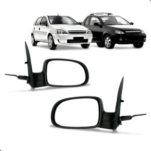 Par Retrovisor Para Montana Corsa 2003 A 2010 Com Controle