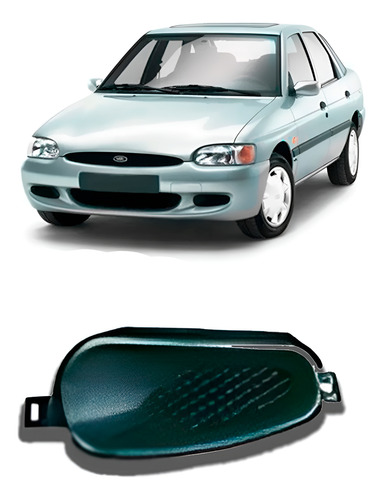 Moldura Milha Para Ford Escort 1997 1998 1999 2000 01 A 2002 Esquerda/motorista