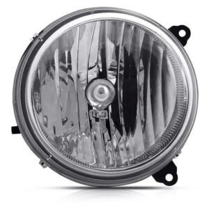 Farol Cherokee Sport 2004 2005 2006 2007 Cromado 1ª Linha - Esquerdo/motorista